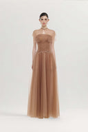 Serena Galaxy Embellished Tulle Gown for women, from JOSEPHINE, The Viet Concept