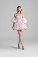Celestia Beaded Tulle Organza Cocktail Dress for women, from MADDY HATES ROSE, The Viet Concept