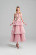 Celestia Couture Tiered Tulle Princess Maxi Gown for women, from MADDY HATES ROSE, The Viet Concept