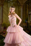 Celestia Couture Tiered Tulle Princess Maxi Gown for women, from MADDY HATES ROSE, The Viet Concept