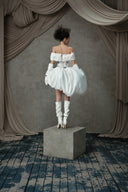 BTMA Fleur Nuage Puffy Couture Dress for women, from MOC NHU, The Viet Concept