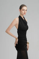 Honey Dijon Dress In Black for women, from ARTI APPAREL, The Viet Concept 