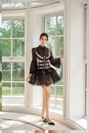ROSEE de MATIN • Luci Black Mini Dress