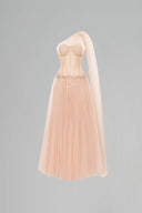 Pink Roselith Maxi Dress for women, from CALISTA, The Viet Concept 