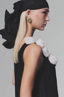 Black Rosellia Mini Dress for women, from Keira Tong, the Viet Concept
