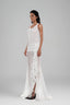 White Serena Sleeveless Maxi Dress for women, from Huellley Rose, The Viet Concept 