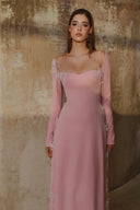 L' SCARLETT • Celeste Floral Élan A-Line Maxi Dress