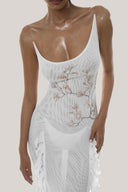 White Melusine Maxi Dress for women, from Huelley Rose, The Viet Concept