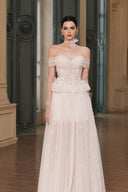 Lilith Floral Off-Shoulder Corset Gown Set for women, from JOSEPHINE, The Viet Concept 