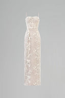 CALISTA • Kalina Embellished Floral Lace Evening Gown