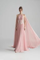 Evan Couture Silk Organza Shoulder Streamer Cape for women, from CALISTA, The Viet Concept