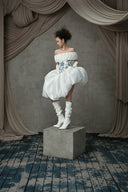 BTMA Fleur Nuage Puffy Couture Dress for women, from MOC NHU, The Viet Concept