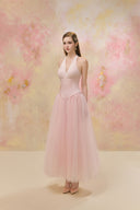 Ymir V-Neck Layered Tulle Gown for women, from JOSEPHINE, The Viet Concept