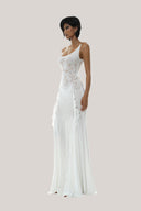White Melusine Maxi Dress for women, from Huelley Rose, The Viet Concept