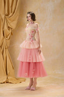 Ceries Couture Soft Tulle Organza Evening Gown for women, from MADDY HATES ROSE, The Viet Concept