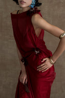 AN HERITAGE • La Joconde de l’Orient Chiffon Gown Set