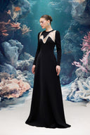 Celestine Crystal Crepe Evening Gown for women, from 21SIX, The Viet Concept