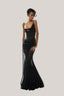 Black Polka Maxi Dress for women, from Huelley Rose, The Viet Concept
