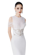 Artisan Crystal Lattice Couture Gown for women, from MR CRAZY & LADY SEXY, The Viet Concept 