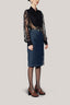 Livia Straight See-Through Lace Shirt for women, from HOBB, the Viet Concept 
