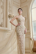 Serelune Luxe Mesh Removable Train for women, from CALISTA, The Viet Concept 