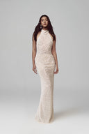 Whiá Pearlescence Maxi Dress for woman, from POEM, The Viet Concept 