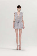 Olvia Rose Sculpted Layered Mini Dress for women, from JOSEPHINE, The Viet Concept 