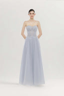 Irene Blush Couture Layered Tulle Gown for women, from JOSEPHINE, The Viet Concept 