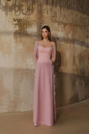 L' SCARLETT • Celeste Floral Élan A-Line Maxi Dress