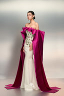 Ruqayya Fleur Embellished Silk Taffeta Gown for women, from 21SIX, The Viet Concept