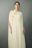 EEGEN STUDIO • Nayla Chiffon Cape Maxi Dress