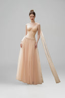 Pink Roselith Maxi Dress for women, from CALISTA, The Viet Concept 