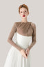 Poise Long Sleeve Pleated Dress for women, from Calista, The Viet Concept 