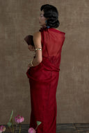 AN HERITAGE • La Joconde de l’Orient Chiffon Gown Set