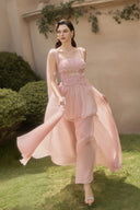 Thalia Pastel Corset Embellished Gown for women, from JOSEPHINE, The Viet Concept 