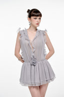 Olvia Rose Sculpted Layered Mini Dress for women, from JOSEPHINE, The Viet Concept 