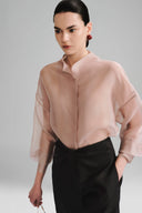 Nude Sheer Blush Shirt for women, for Lecia, The Viet Concept 