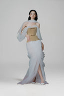 LINH PHUNG • Carillon Couture Strapless Corset Mermaid Gown