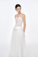 Muse Étoile Layered Corset Gown Set for women, from JOSEPHINE, The Viet Concept 