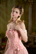 Aurelia Shimmering Tulle Organza Couture Gown for women, from MADDY HATES ROSE, The Viet Concept