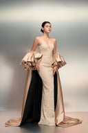 Rana Pearl Lace Gown & Amani Royal Taffeta Cape Set for women, from 21SIX, The Viet Concept