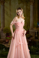 Aurelia Shimmering Tulle Organza Couture Gown for women, from MADDY HATES ROSE, The Viet Concept