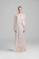 Solara Pleated Lace Couture Dress for women, from ARTI, The Viet Concept 