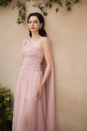 Thalia Pastel Corset Embellished Gown for women, from JOSEPHINE, The Viet Concept 