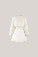 Cream Opaline With Mini Dress And Blazer for women, from Calista, The Viet Concept 