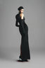 Macias Sheath Back Slit Faux Fur Floor Length Dress for women, from Maison Des Copains, The viet Concept 