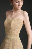 Crystal Waist Floral Mesh Lace Corset Bell Mini Dress for women, from IHF STUDIO, The Viet Concept 