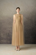 ROSEE de MATIN • Heart Gold Midi Dress