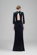 Radiant Night Flame Gown in Black for women, from Tiny Ink, The Viet Concept 