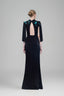 Radiant Night Flame Gown in Black for women, from Tiny Ink, The Viet Concept 